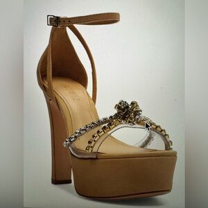 Schultz women Jayda ankle strap platform high heel sandal